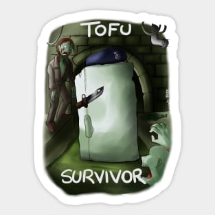 Tofu Survivor Sticker